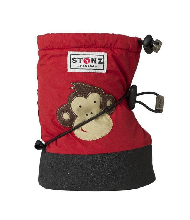 Stonz Booties Monkey Brick Red