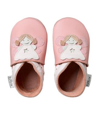 Bobux Lederfinkli Pink Fairy