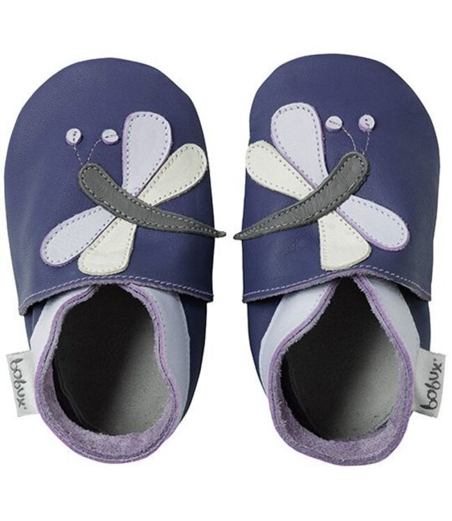 Bobux Lederfinkli Dragonfly purple