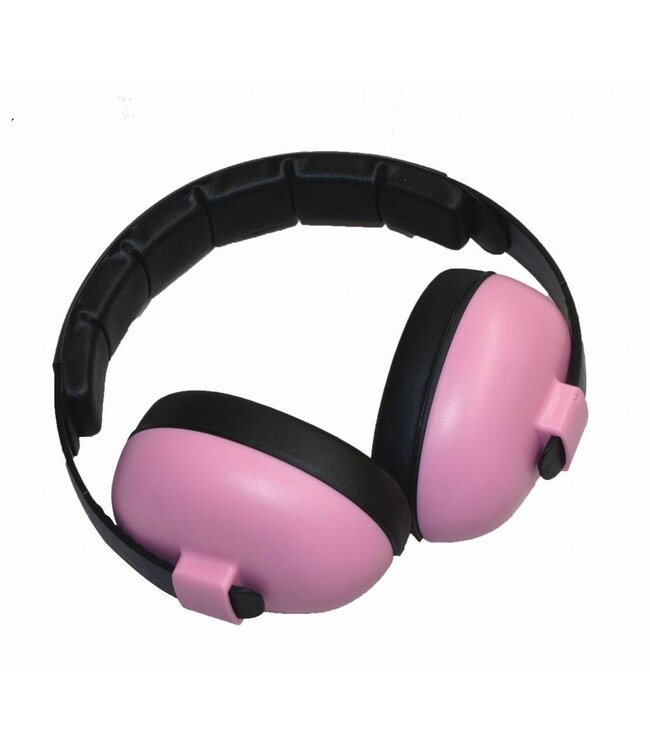Banz Baby-Gehörschutz (0-2 Jahre), mit extra weichem Kopfbügel - PINK