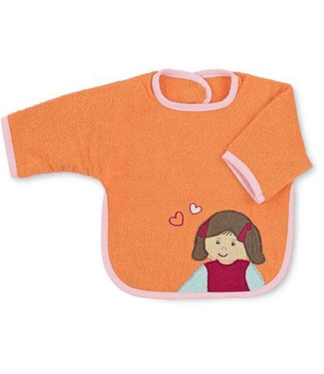 Sterntaler Ärmellätzchen Laura kürbis