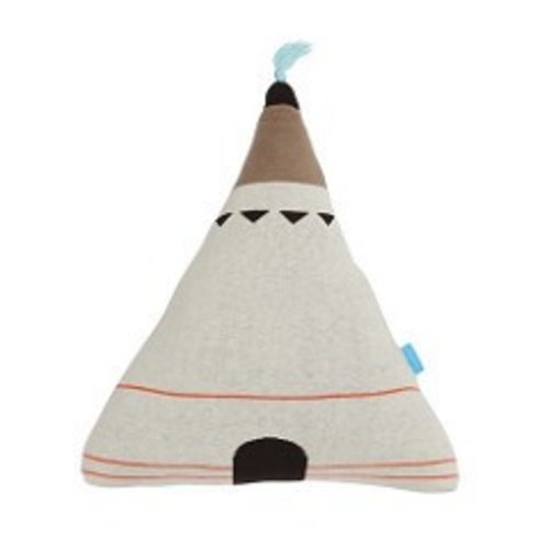 OYOY Kussen wigwam - top blauw OYOY Kussen wigwam - top blauw