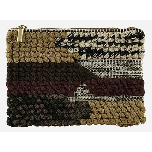 House Doctor Clutch, combo, Groen/bruin, 27 x 18 House Doctor Clutch, combo, Groen/bruin, 27 x 18