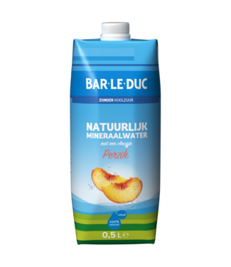 Bar-le-Duc Mineraalwater+ Perzik 12x0,5ltr