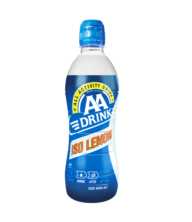 AA Drink IsoLemon Pet 0,5l 12 TRAY