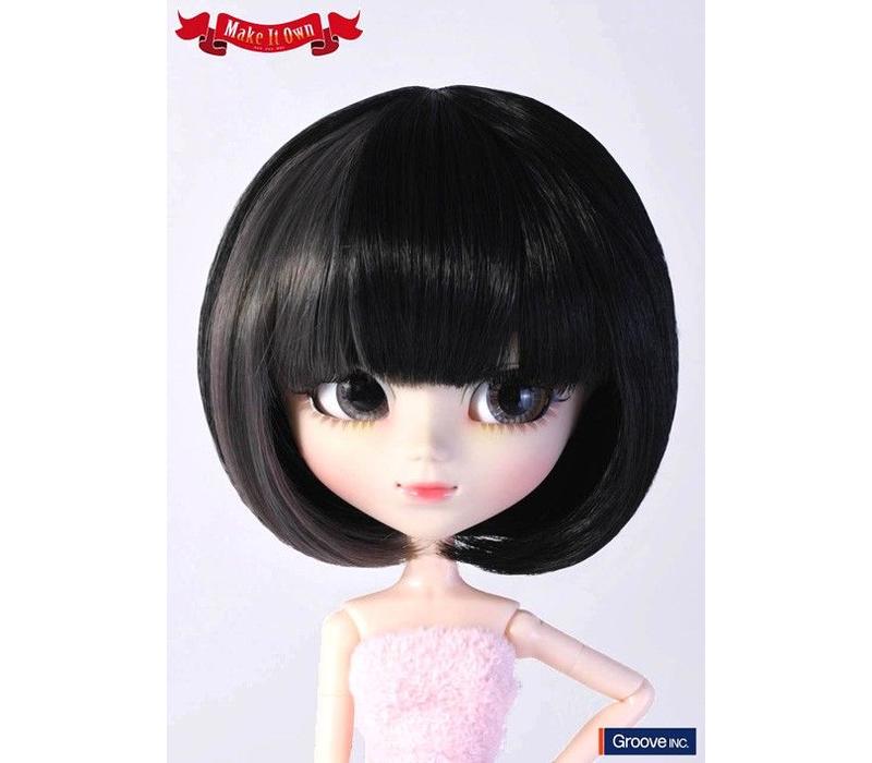 Wig Selection Bob (Black and Grey wide Mesh)