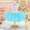 Tulle Ball Mini Skirt Sky Blue