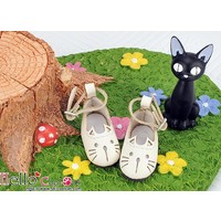 Cute Cats Mini Shoes White