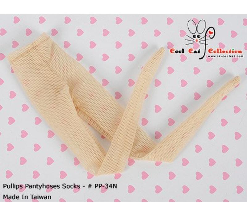 Pantyhose Socks Net Beige