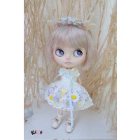 Secret Flower Dress White Daisy