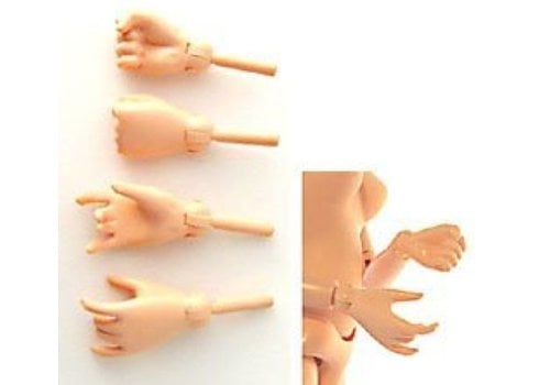 Obitsu Obitsu Hands Natural Skin 2 Pairs