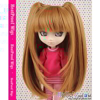 Wig Milk Tea with hair pin 2pcs