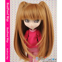 Wig Milk Tea with hair pin 2pcs