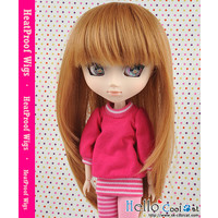 Wig Milk Tea with hair pin 2pcs