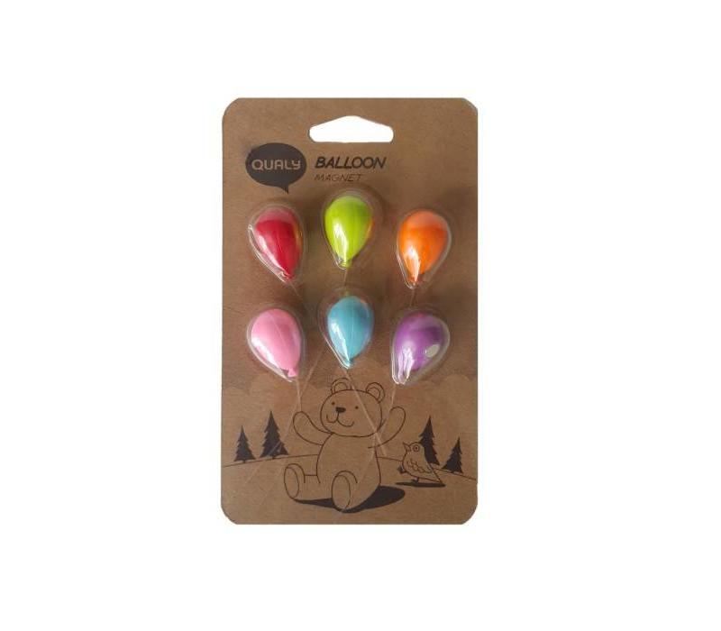 Qualy Balloon Magnets - set van 6