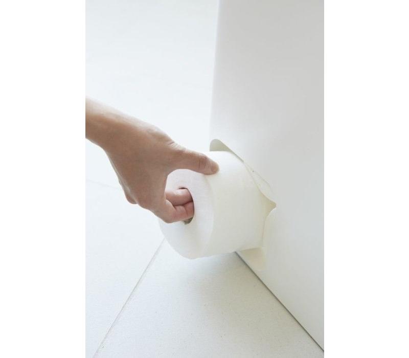 Yamazaki Toilet Paper Stocker Tower White