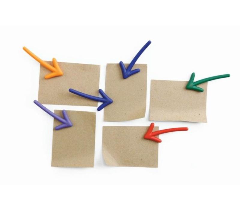 Qualy Arrow Magnets - set van 6