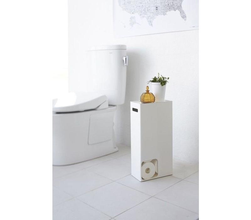 Yamazaki Porte-Papier Toilette Tower Blanc