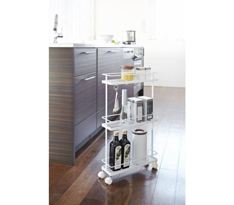 Yamazaki Storage Cart White