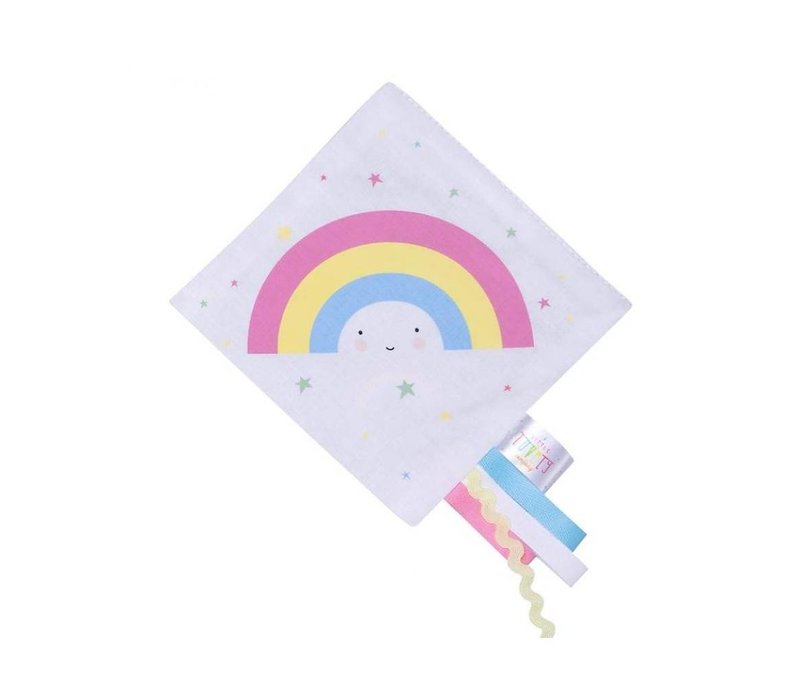 A Little Lovely Company Crackling cloth Rainbow