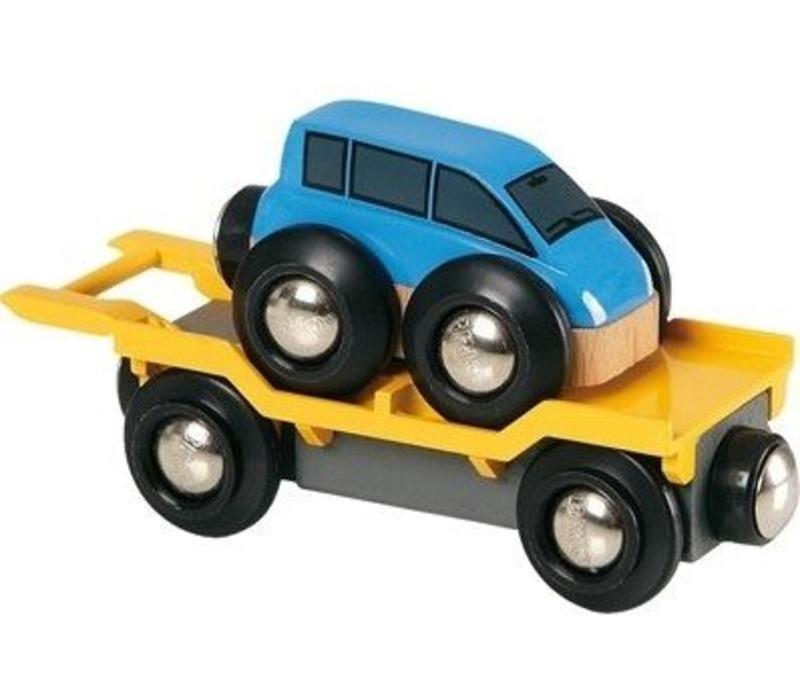 Brio Auto Transporter Met Oprijplaat