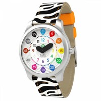 Twistiti Polsbandje Zebra (zonder uurwerk)