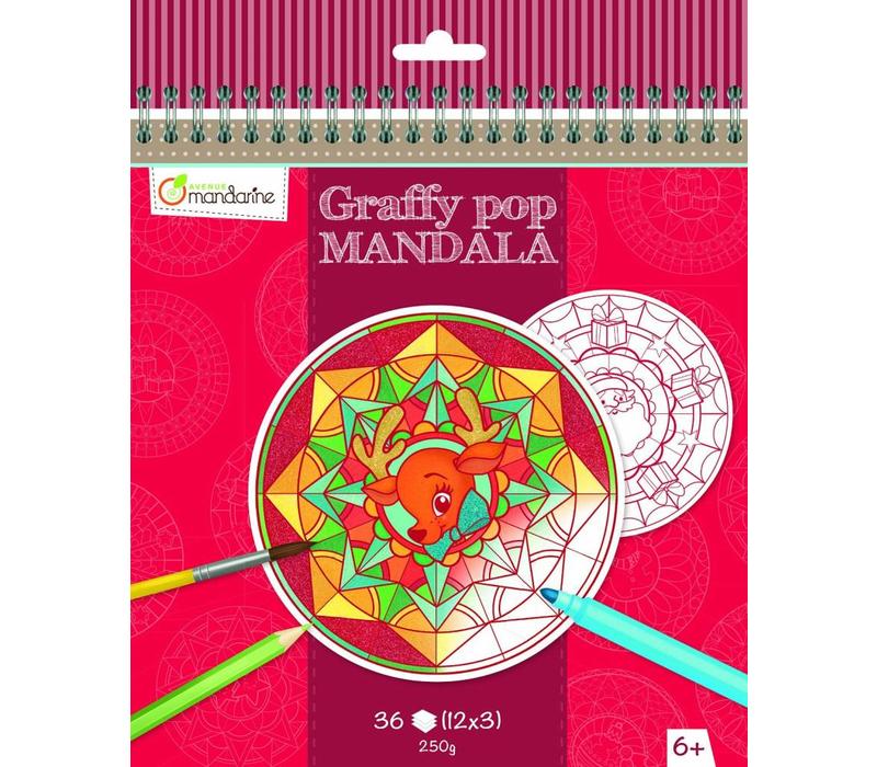 Avenue Mandarine Graffy Pop Mandala Christmas