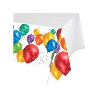 'Happy Birthday Balloons' tablecloth