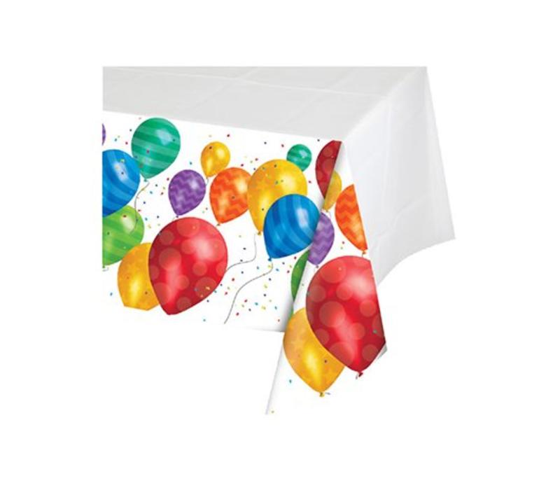 'Happy Birthday Balloons' tablecloth