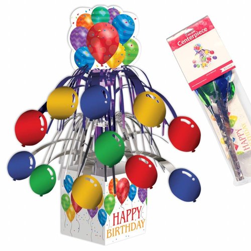 'Happy Birthday Balloons' Table Decoration 