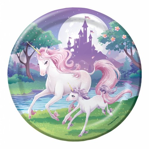 'Unicorn Fantasy' Plates 