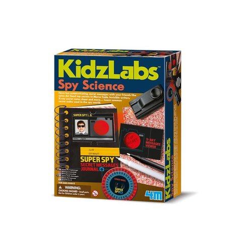 4M Kidzlabs Spy Science  Message secret 