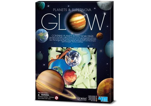 4M - STEAM toys 4M KidzLabs Fosforescerend Nova : Planeten & Supernova