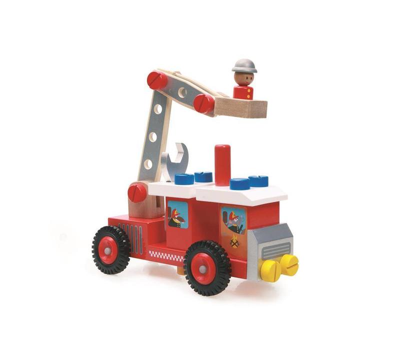 Scratch Construction Fire truck