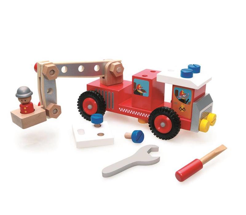 Scratch Construction Fire truck