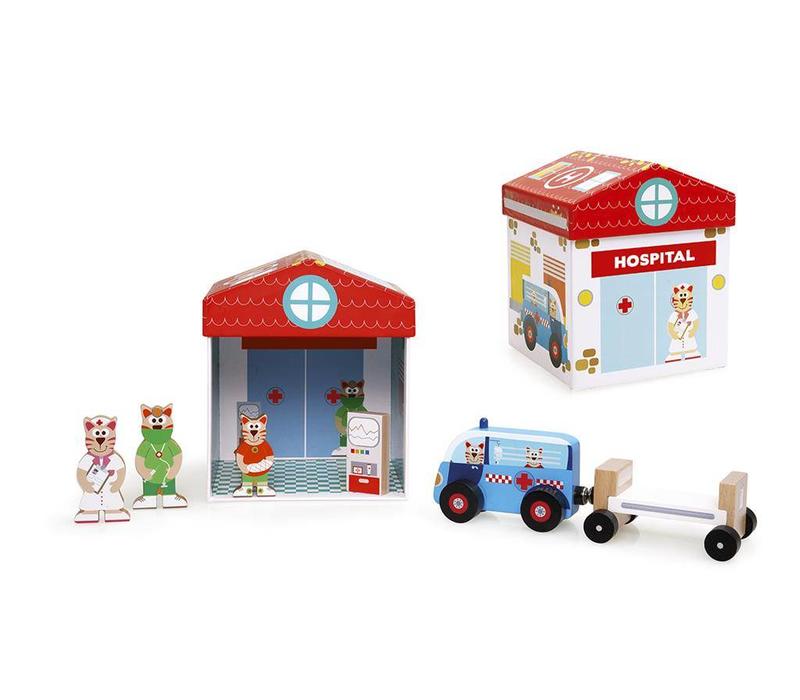 Scratch Preschool : Play box Hospital Play & Store