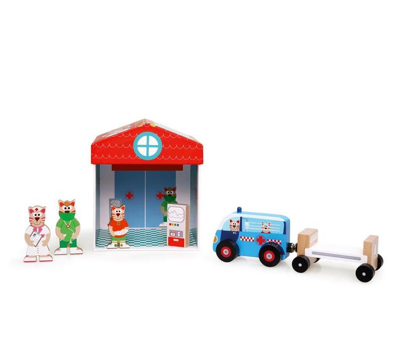 Scratch Preschool : Play box Hospital Play & Store