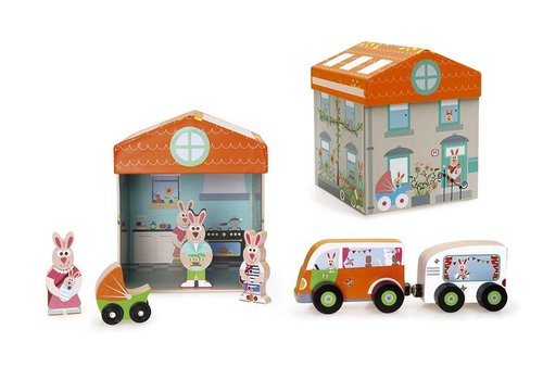 Scratch Scratch Preschool : Play box House Play & Store