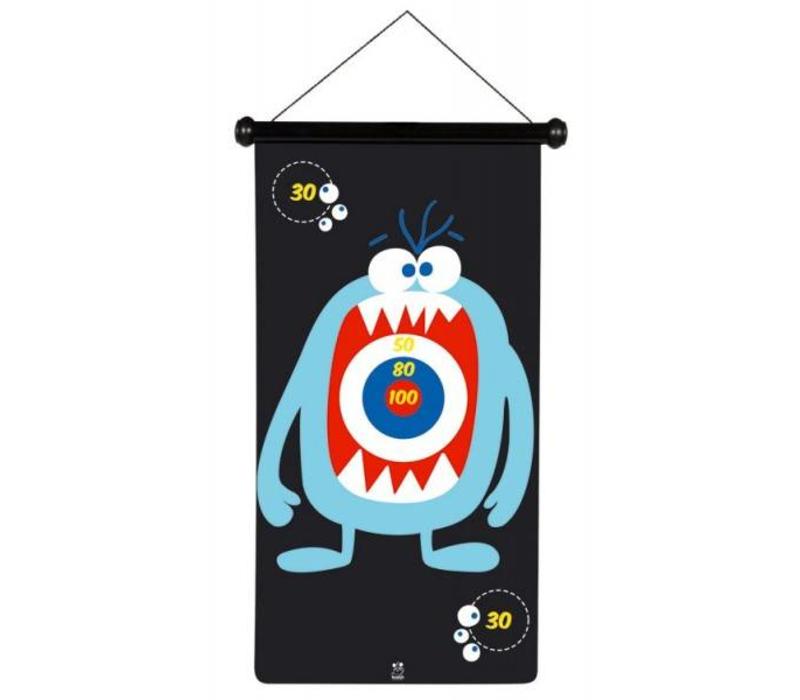 Scratch Magnetisch dartspel Monsters