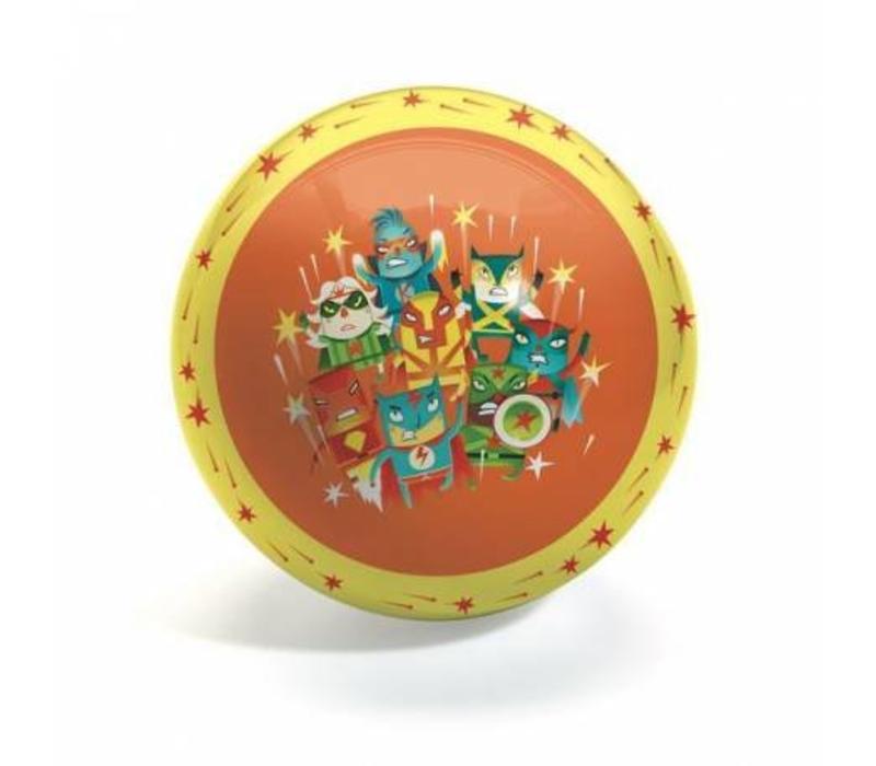 Djeco Super Heroes Ball 22 cm