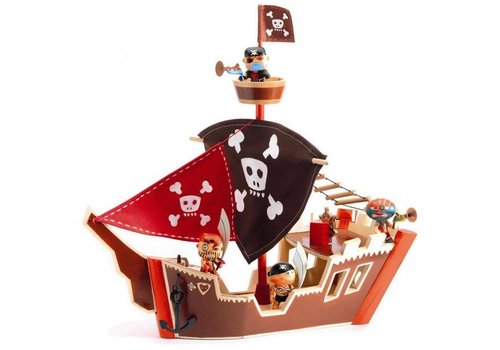 Djeco Djeco Arty Toys Pirate Boat