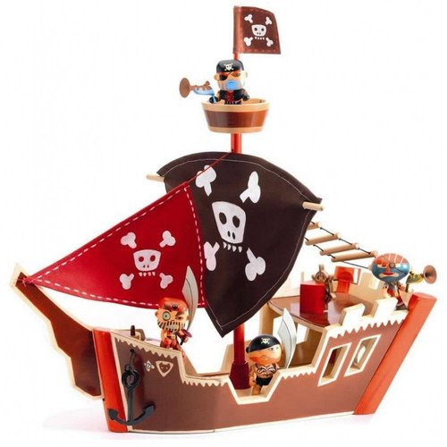 Djeco Arty Toys Piratenboot 