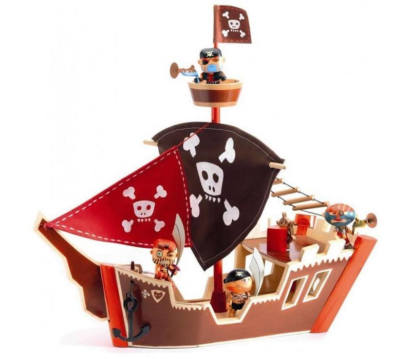 Djeco Arty Toys Bateau Pirate