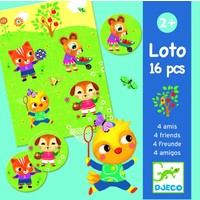 Djeco loto four friends