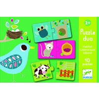 Djeco Puzzle Animal Habitat