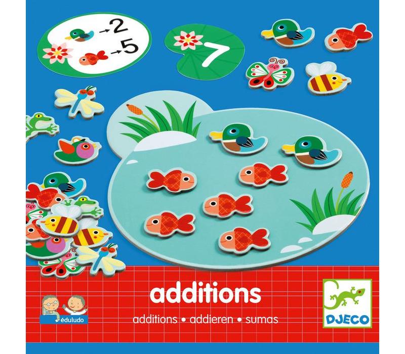 Djeco Eduludo Additions Math Jeu