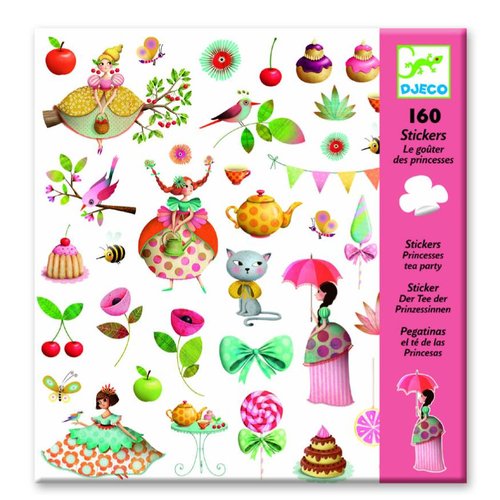 Djeco Stickers Fête de thé Princesses 