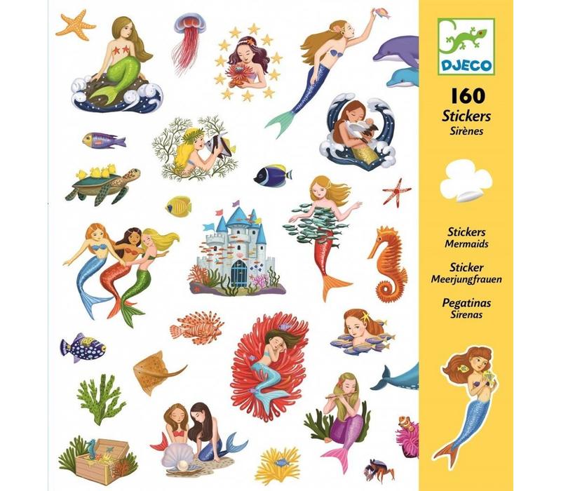 Djeco Stickers Mermaids