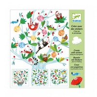 Djeco Create avec stickers - fièvre printanière