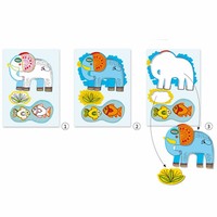 Djeco Color set for little ones - Zoo Zoo